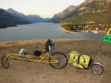 Longbikes Slipstream with trailer